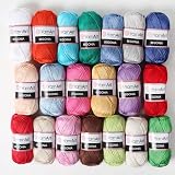 thumbnail image 2 of 10 Skein Yarnart Begonia Yarn, 100% Mercerized Cotton... 2 of 14