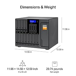 QNAP TL-D1600S 16 Bay SATA 6Gbps JBOD Storage