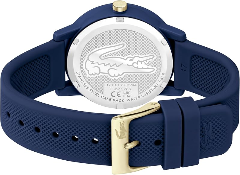 Orologio Analogico al Quarzo da Donna Collezione LACOSTE.12.12 con Cinturino in Silicone Blu Navy - 2001271