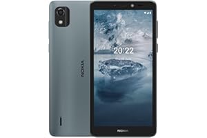 Nokia C2 2E | Android 11 (Go Edition) | Unlocked Smartphone | All Day Battery | 2/32GB | 5.7-Inch Screen | International Version | Blue