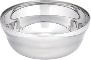 Endoshoji TSC39001 Commercial Soup Bowl, Small, 18-10 Stainless Steel, Made in Korea