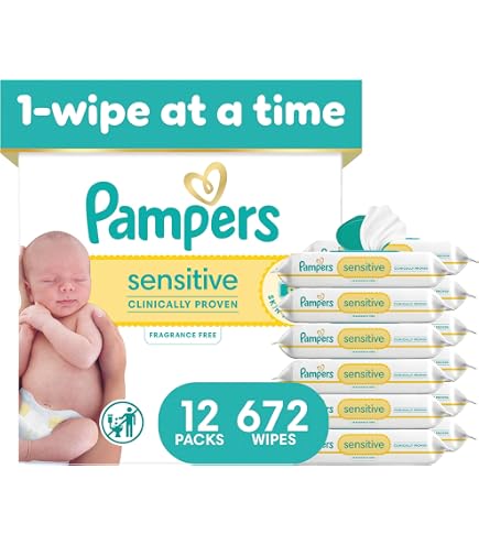 Amazon.com: Pampers Swaddlers Newborn Diapers Size 1 140 Count : Baby
