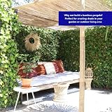 Suregreen Bamboo Fence Screening 2m x 4m 2 Pack Natural Split Cane Privacy view 7