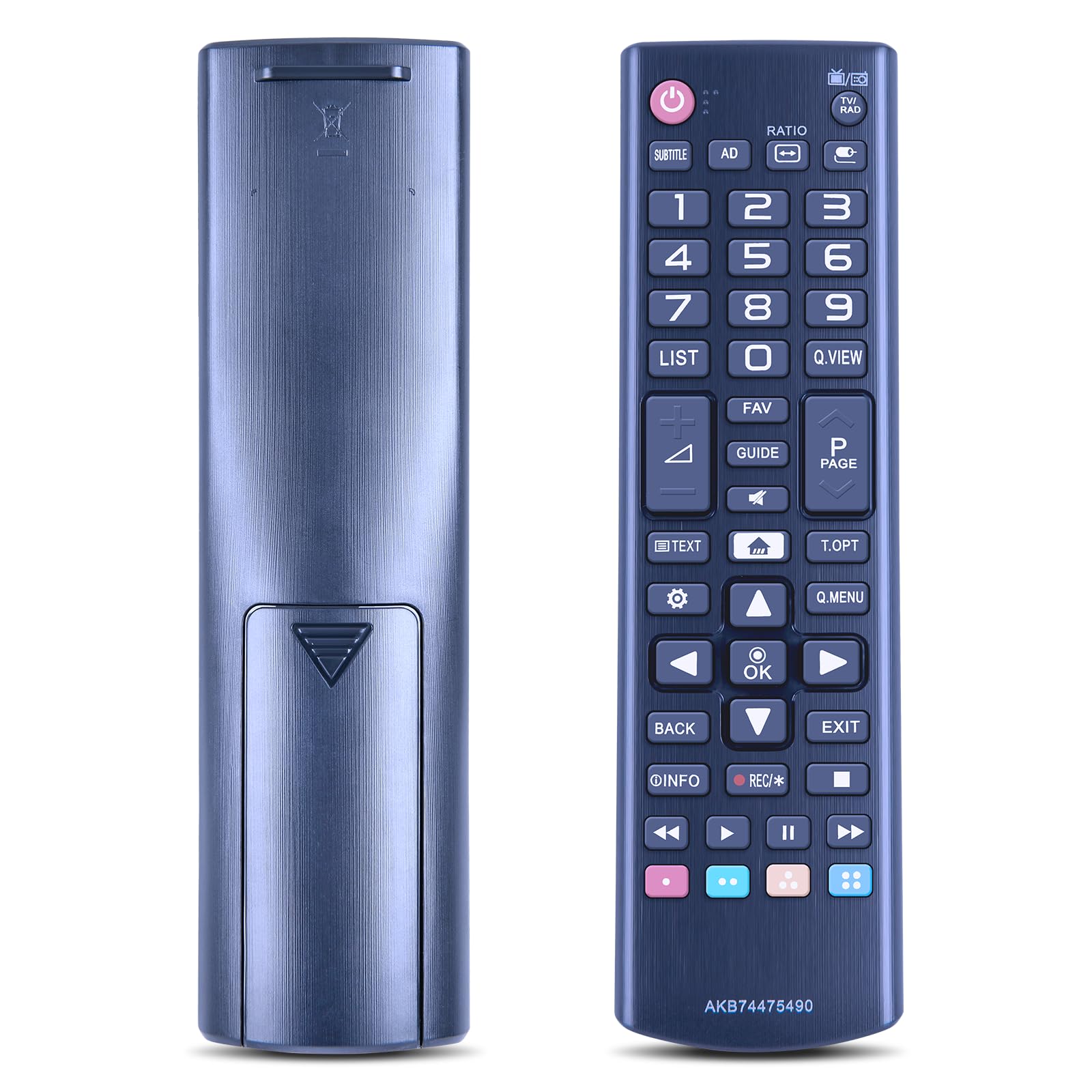GOUYESHO AKB74475490 Remote Control Suitable for LG TV Remote Control, Compatible With 32LH510U 32LH513U 32LH520U 32LH530V 43LH510V 43LH520V 49LH513V 49LH520V 49LH541V