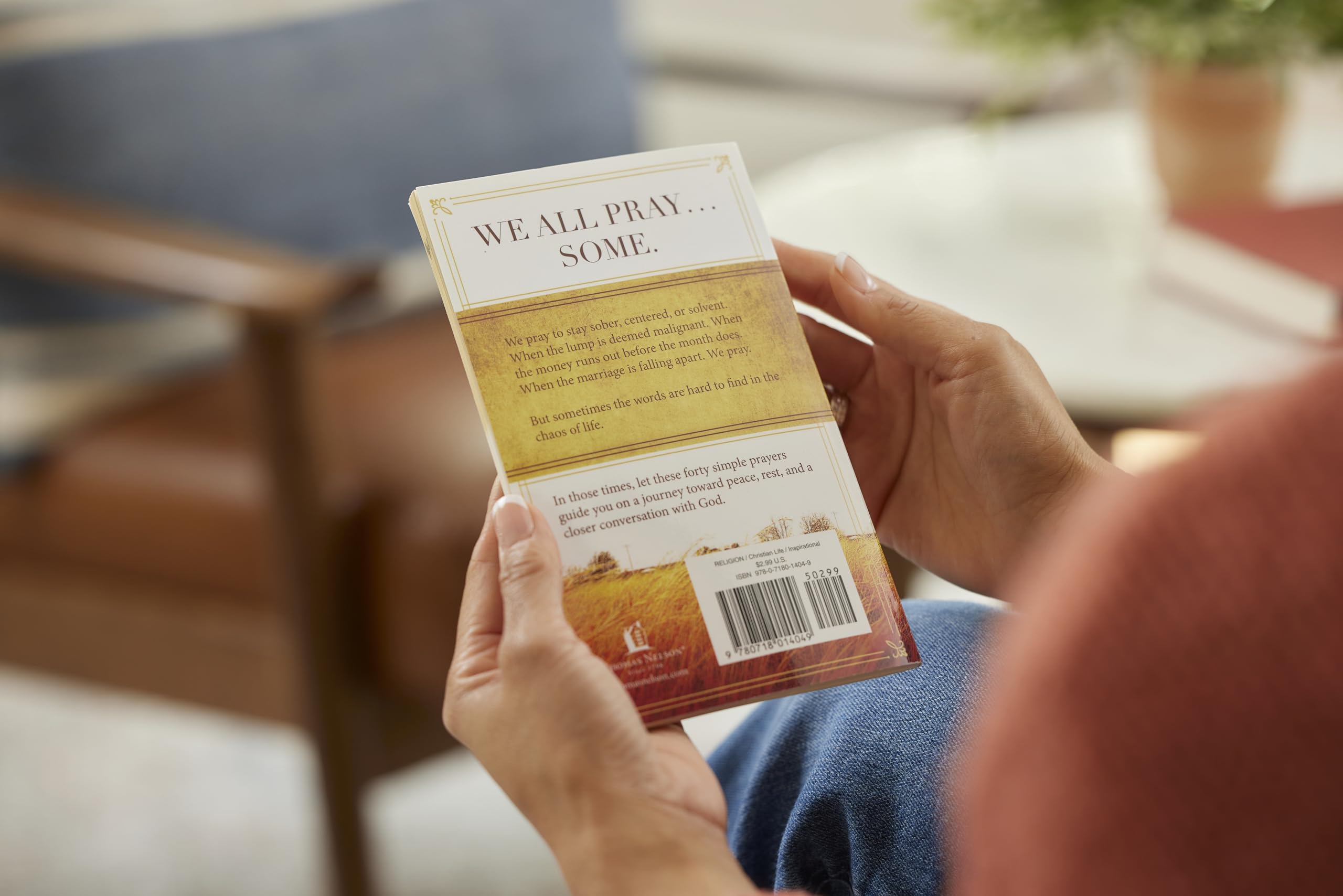 Pocket Prayers: 40 Simple Prayers that Bring Peace and Rest – The Perfect Christian Devotional Prayer and Scripture Gift