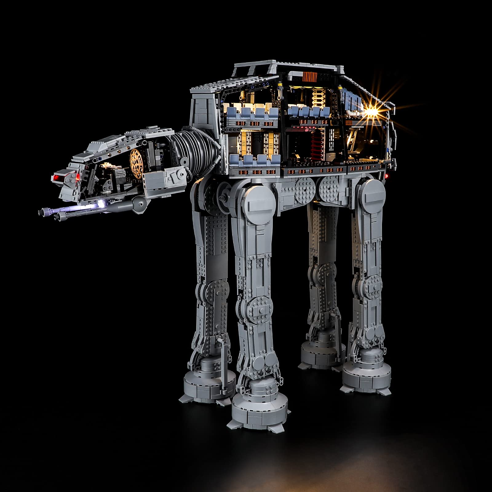 GEAMENT Large Size LED Light Kit Compatible with LEGO Star Wars 75313 AT-AT Model (Building Set Not Included)
