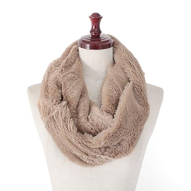 Amazon ノーブランド品 フェイクファースヌード スヌード