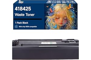 Compatible with Ricoh 418425 Waste Toner Bottle Work for Ricoh IM C2500 C2510 C3000 C3010 C3500 C2000 Printers, High Yield 80