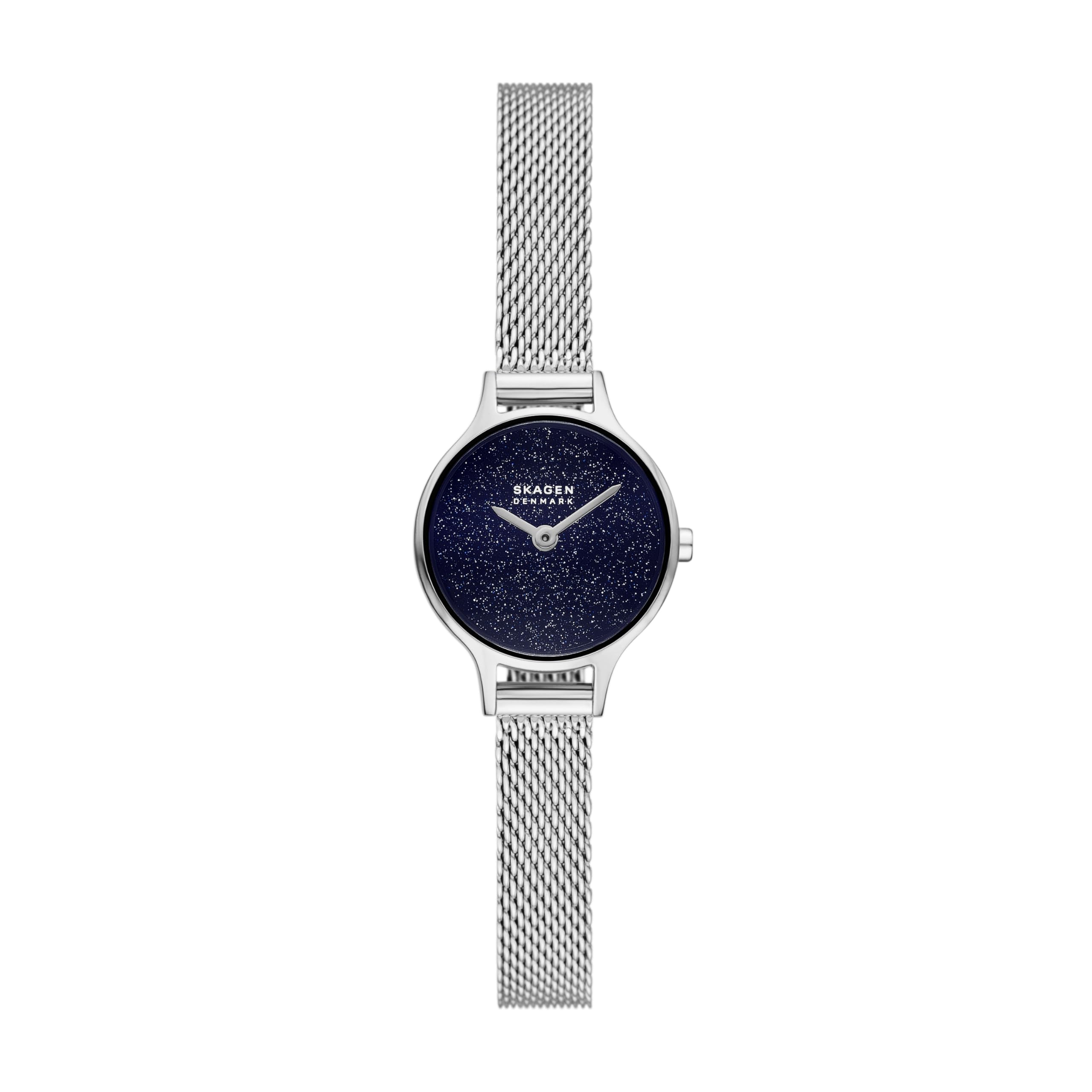 Skagen Women's Anita Micro Two-Hand Silver Stainless Steel Watch (Model: SKW3172) Image