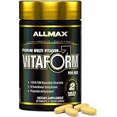 ALLMAX Vitaform Multivitamin Tablets for Men, 60 Count | Supports Men's Health, Promotes Energy &amp; Immune Function, Vitamins, Minerals &amp; Antioxidants, Vegan Formula