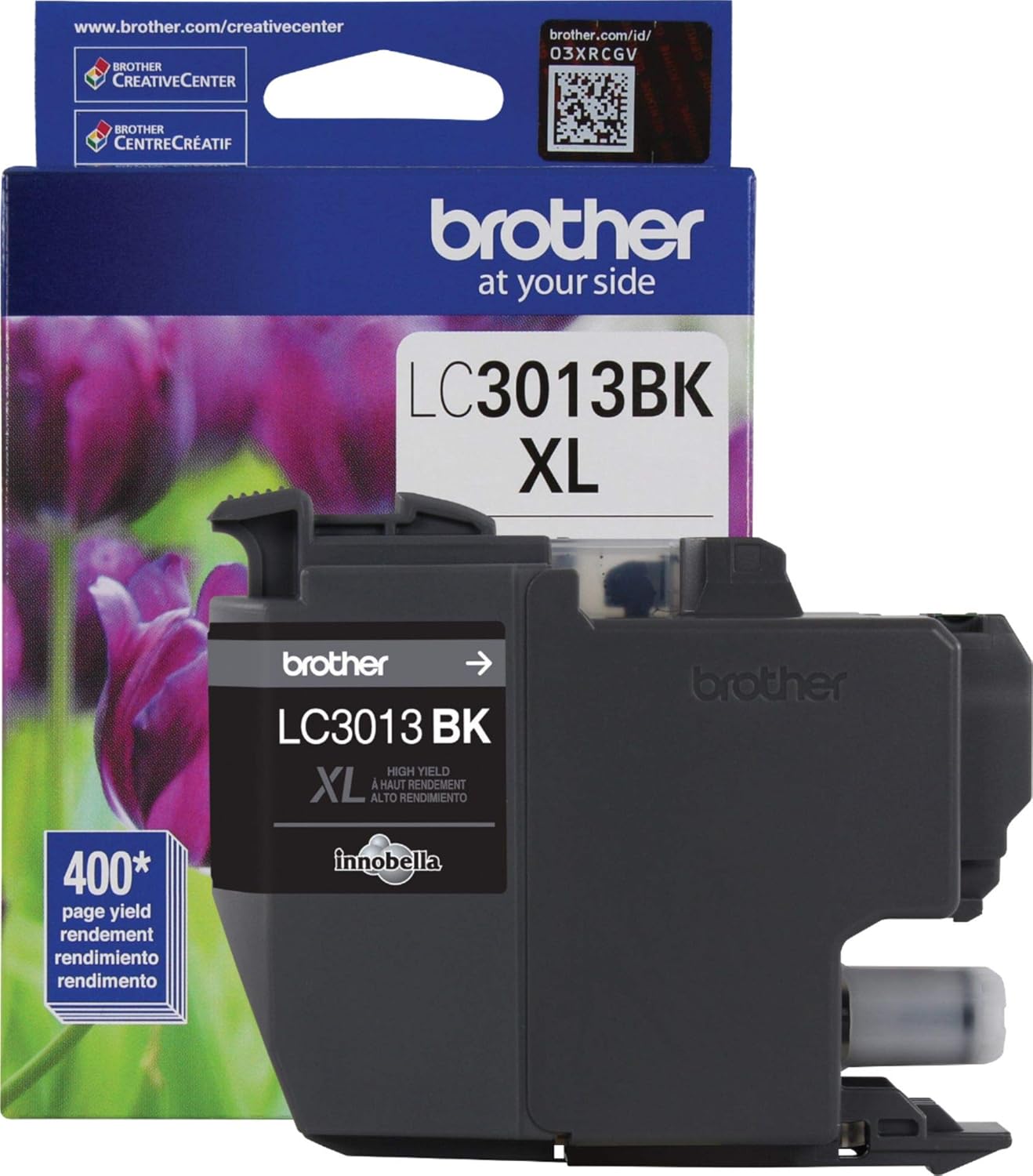 brother genuine lc3011bks black ink cartridge