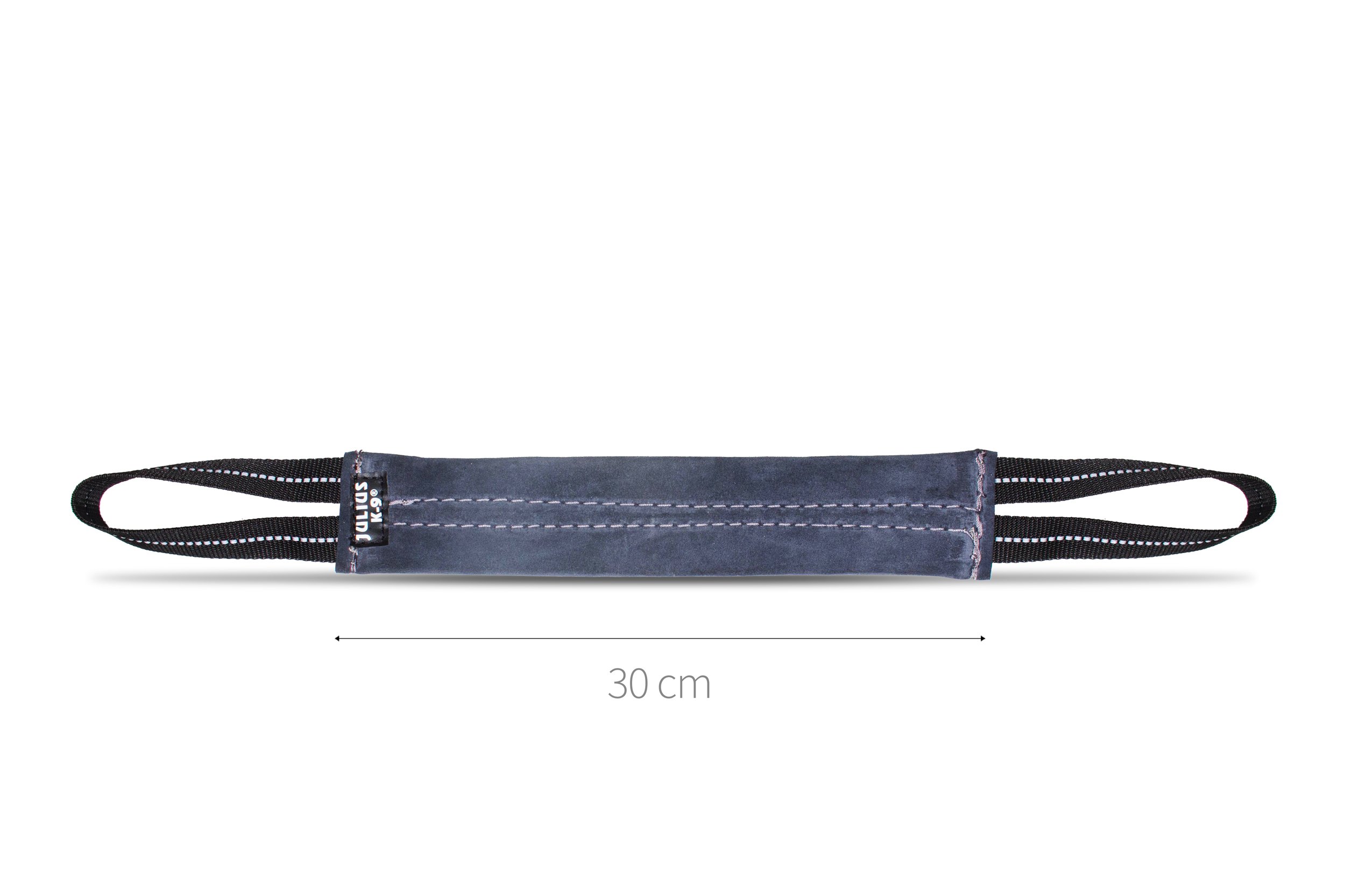 Julius-K9 185LE-30 Flat Leather Tug with Two Handle, 30 cm — image 1