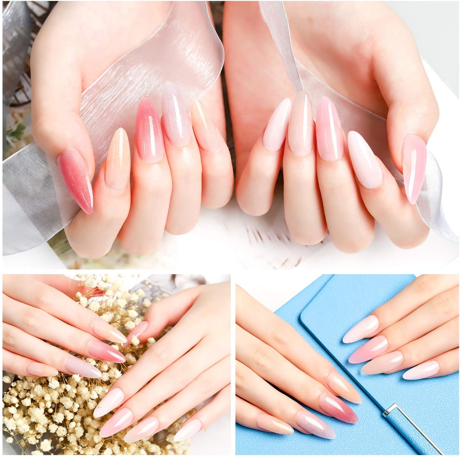 Amazon Tomicca ジェルネイル 長さだし 15ml 6点セット Uv Ledライト対応 グリッタージェル付き 操作簡単 初心者用セット Tomicca ジェルネイル 通販