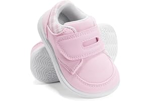 STQ KIDS Baby Shoes Boys Girls Infant Toddler Sneakers Barefoot Wide Toe Box Walking Non-Slip Lightweight Comfortable First Walking Tennis Outdoor Activities