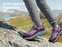 CAMEL CROWN Women's Hiking Shoes Lightweight