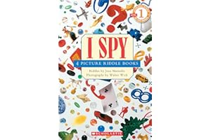 I Spy: 4 Picture Riddle Books (Scholastic Reader, Level 1): 4 Picture Riddle Books