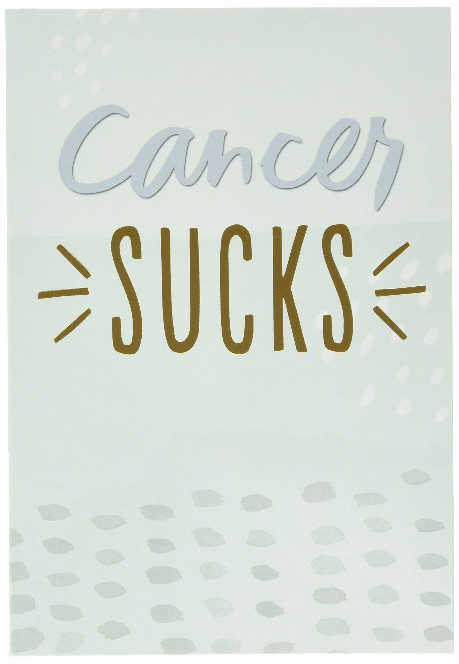 Cancer Support Card from Hallmark - Text Based 'State of Kind' Design