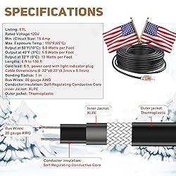 HEATIT JHSF1 Self Regulating Pre-Assembled Heating