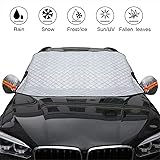 Automecar Car Windshield Snow Cover 4 Layer Thicken Windscreen