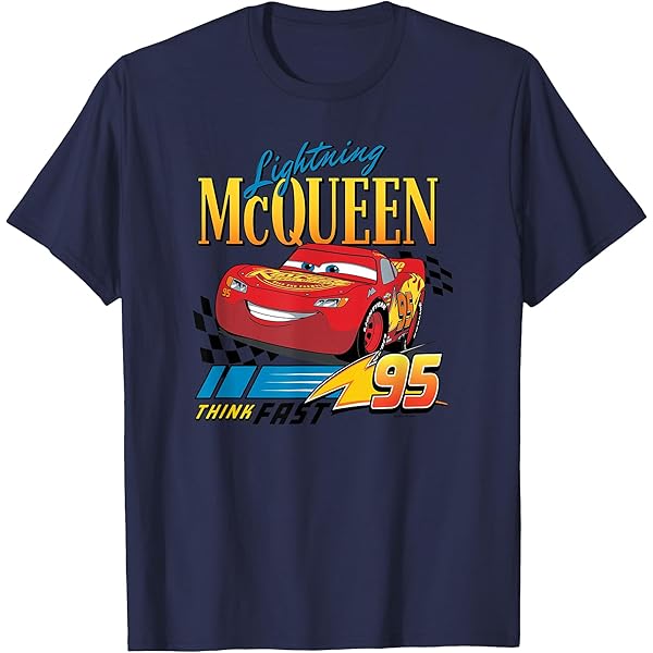 Amazon.com: Cars - Lightning McQueen Seven-Time Champ T-Shirt