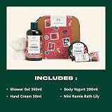 The Body Shop Jolly & Juicy Strawberry Essential 4-Piece Gift Set New view 3