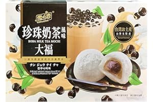 YUKI & LOVE YUKI/LOVE Boba Milk Tea Mochi, 6.36 Oz