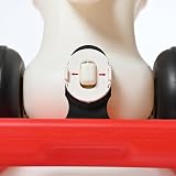 DIVCHI Rocking Horse Toddler Ride On Toy White Easy Grip Handles Stable Saddle view 4