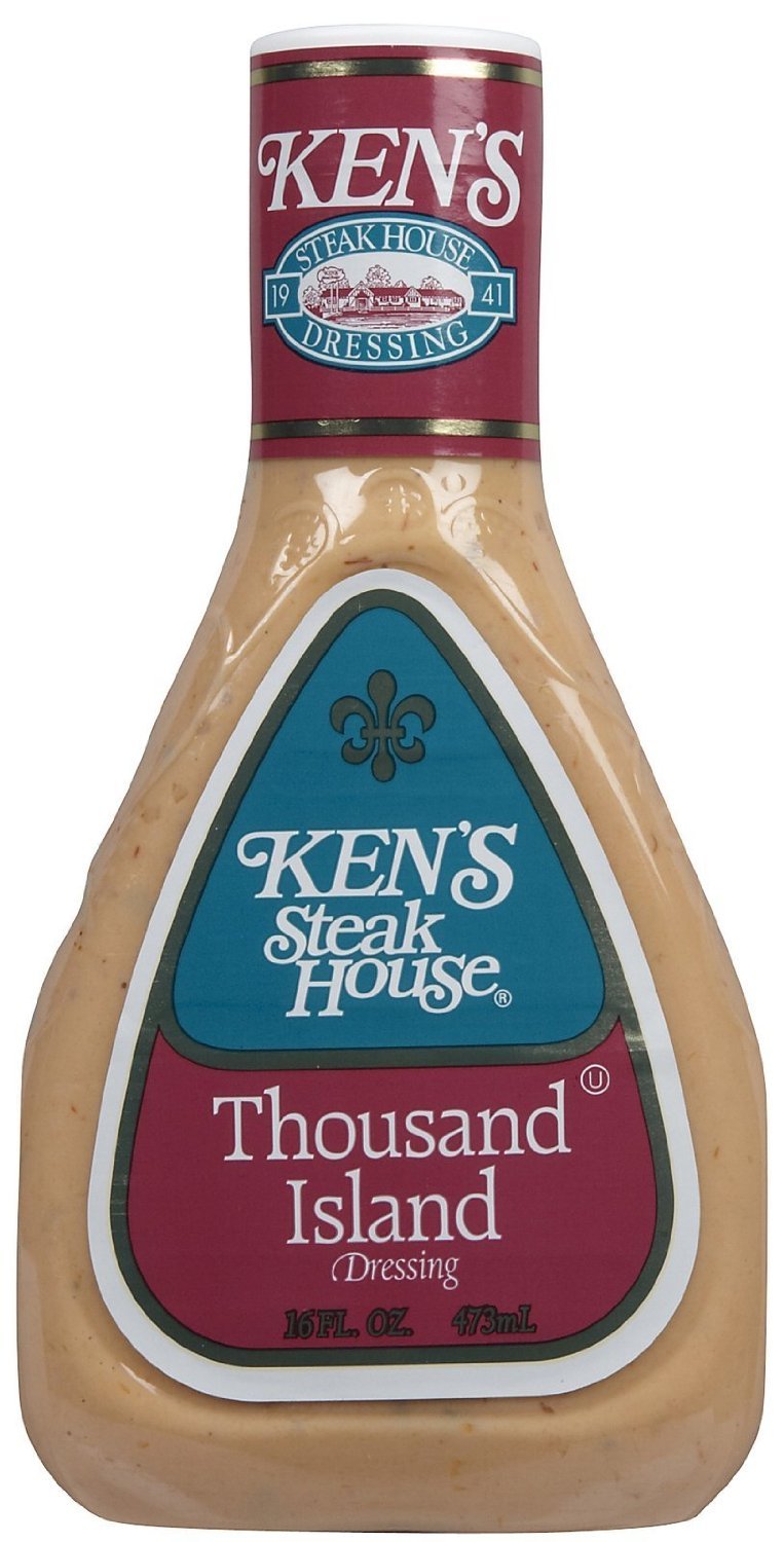 Kens Steak House Thousand Island Salad Dressing 16 Fl. Oz