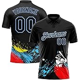 Custom Golf Polo Shirts Bowling Jerseys for Men Women Youth Personalized Tennis T-Shirt Design Your Own Sports Team Uniform