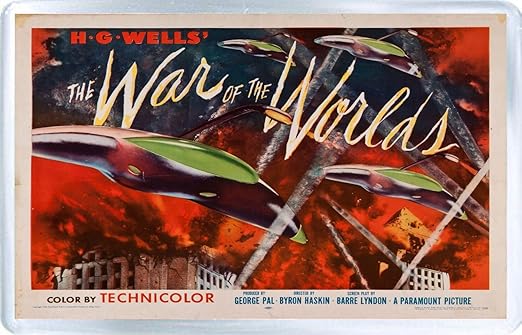 Guerra de los mundos - Imán para nevera A: Amazon.es: Hogar