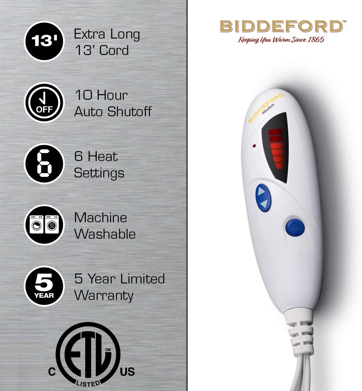 Biddeford Heated Blanket Blinking Red Light Outlet -  www.railwaytech-indonesia.com 1696300189