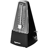 Amazon Basics Mechanical Metronome - Steel Movement - Black