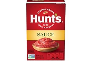 HUNT'S Hunt’s Tomato Sauce, Perfect for Chili & Soups, 33.5 oz. Carton (Pack of 6)