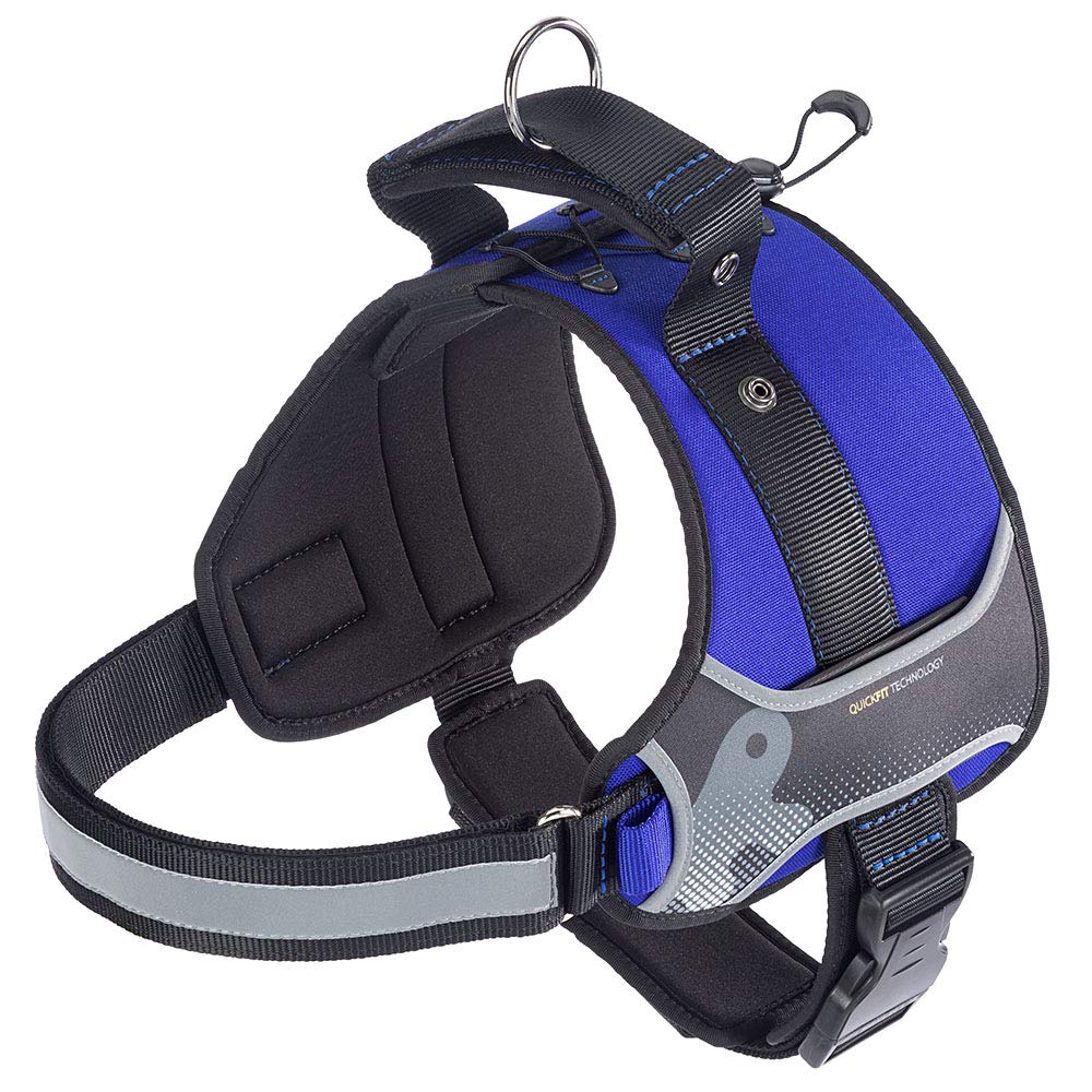 Ferplast Dog Harness Hercules Large, Adjustable, Padded, Resistant, Scratchproof, Visible In The Dark, With Handle