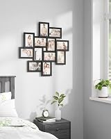 SONGMICS 12-Photo Picture Frame Collage Wall Mount RPF22BK Ink Black view 8