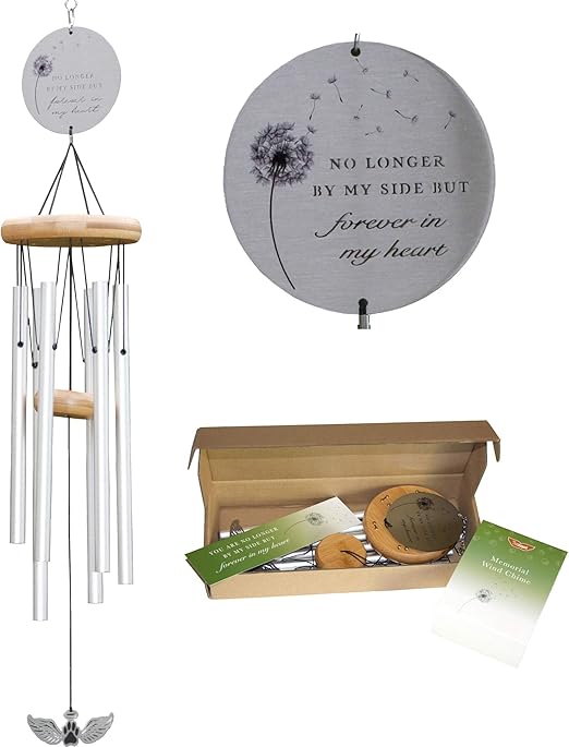 cat memorial wind chime