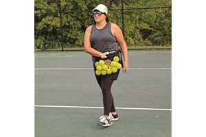 Oncourt Offcourt Handy Hopper – Stores Balls Easily/Fits Around Any Waist / 36 Tennis Ball Capacity