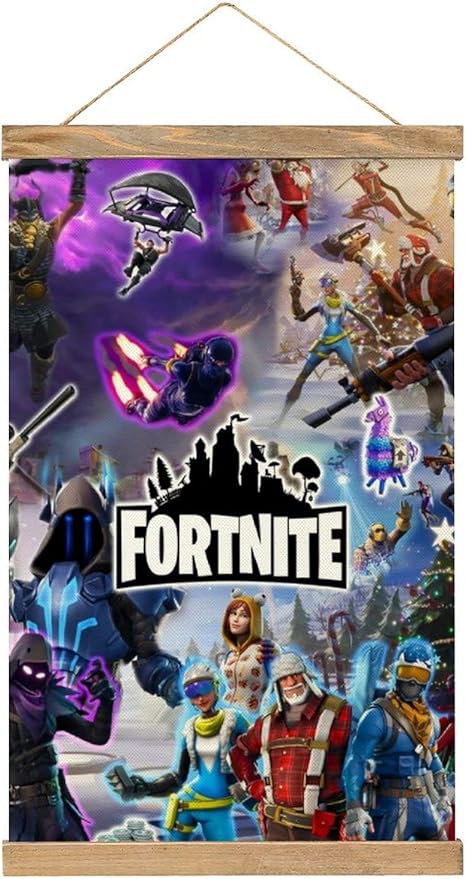 Amazon フォートナイト 簡約帆布の絵52 33 54cm 背景壁のリビング装飾画 ウォールアートペインティング アートポスターカラー アートフレーム ポスター オンライン通販