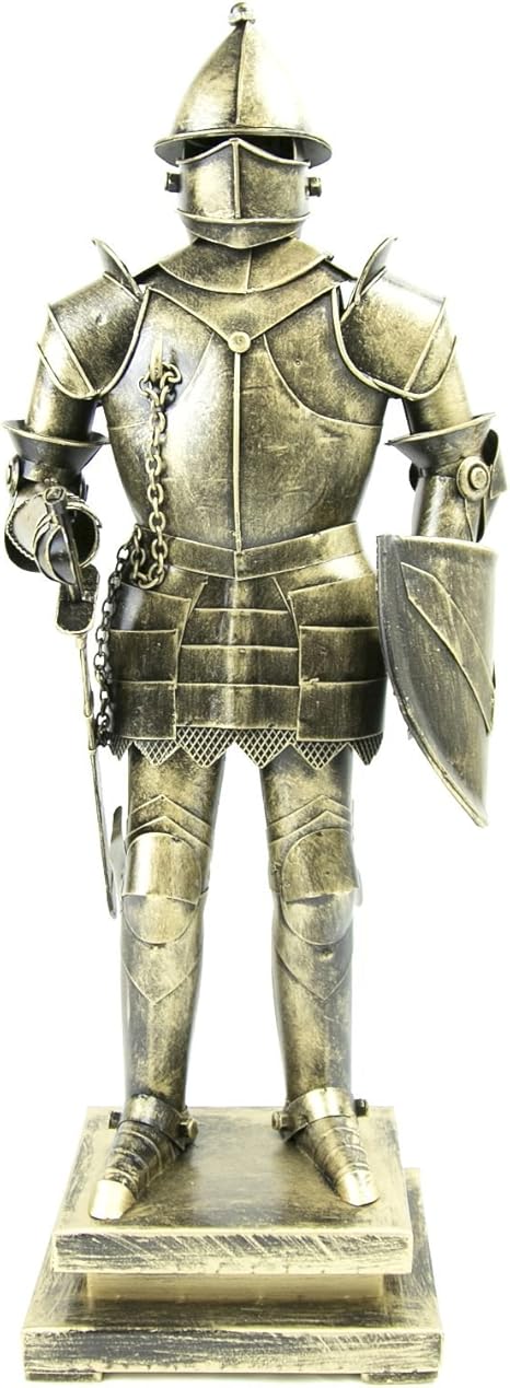 Amazon インテリア雑貨 中世ヨーロッパ 騎士 甲冑 鎧 1 4スケール 剣ver プラモデル 通販