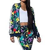 adidas floral jacket women's