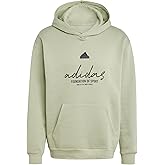 adidas mens Brand Love Fleece Hoodie