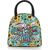 Nurse Lunch Bags for Women Nurse Lunch Box Nursing Theme Insulated Lunch Bag For Women Nurses Day Gifts Reusable Leakproof Portable Cooler Large Capacity Lunchbox For Adults Work Travel Office