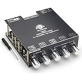 DAJUNGUO S600X 2.1 Channel Amplifier Board 300W+300W+600W Power Output,TPA3255 Chip,Bluetooth 5.2,Black