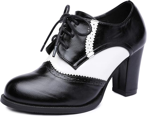 oxford feminino salto alto