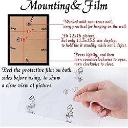 ijuerybai 6 Sets 12x16 Picture Frame, Frames for 12