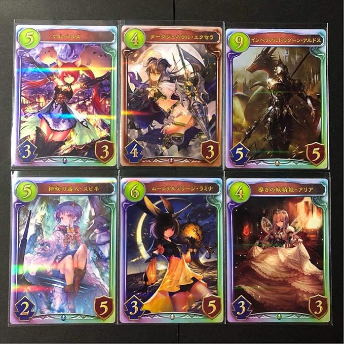 Amazon 希少品 シャドウバース プロモーション リアルカード Wgp19 世界大会 入場特典 6種セット おもちゃ ホビー