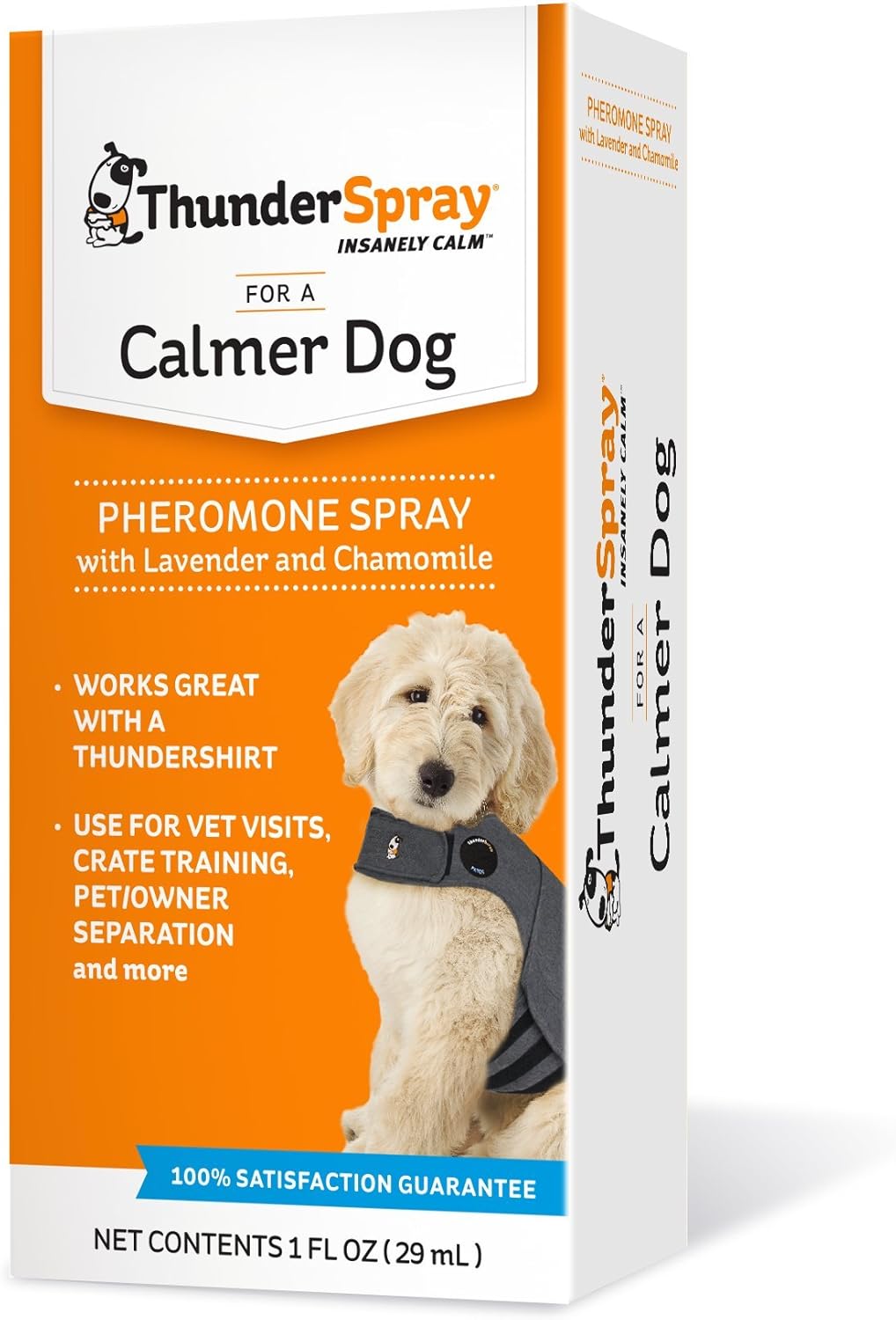 thundershirt calming spray