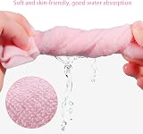 Lanjue 8 Pack Bamboo Flannel Washcloths 10x10 In Soft Face Towels view 5