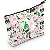 LEVLO Witch Musical Cosmetic Bag Music Movie Fans Gift Witch Makeup Zipper Pouch Bag Theater Music Merch(DEFY Bag)