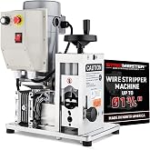 Automatic Wire Stripping Machine &ndash; StripMeister E1000 Electric Heavy‑Duty Wire Stripper for Copper &amp; Aluminum Cables up to 1‑3/4&rdquo;, Industrial‑Grade, Jam‑Free Design